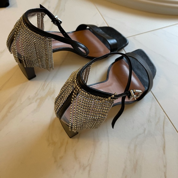 Vicenza All that Shimmers Fringe Boho sandals👡 - Picture 4 of 7